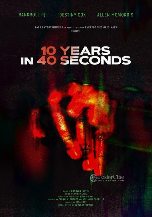 10 Years in 40 Seconds Poster