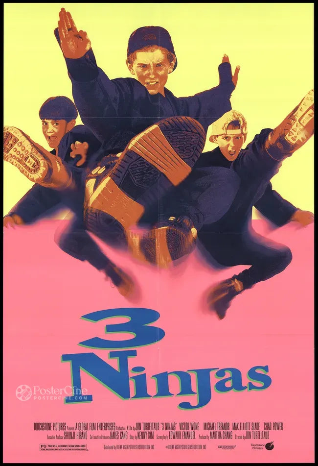 3 Ninjas Poster