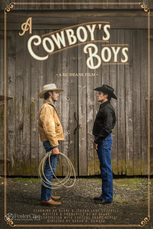 A Cowboy's Boys Poster