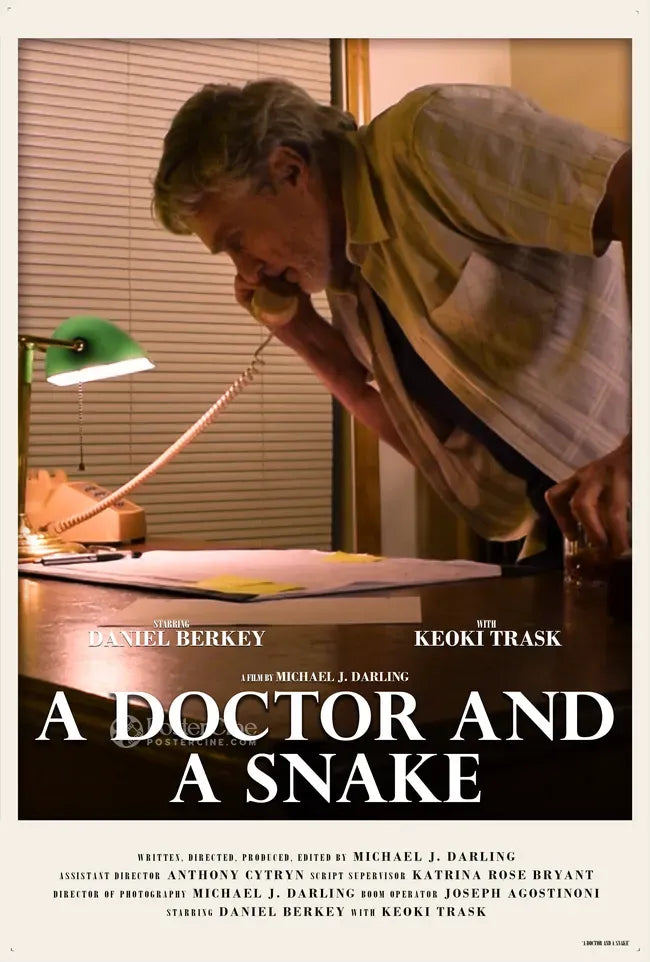 A Doctor and A Snake Poster