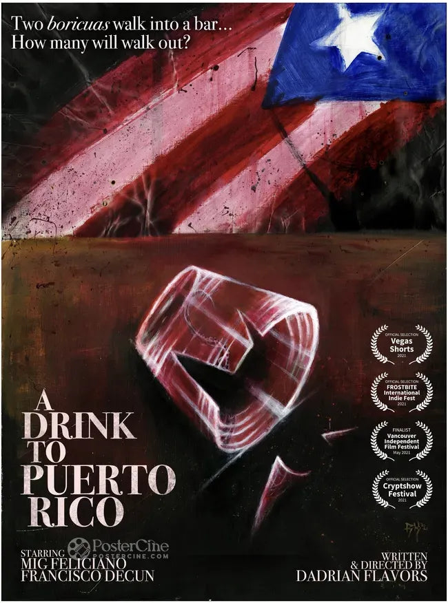 A Drink to Puerto Rico Poster