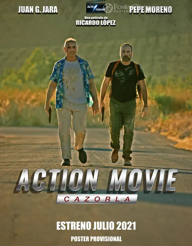 Action Movie Cazorla Poster