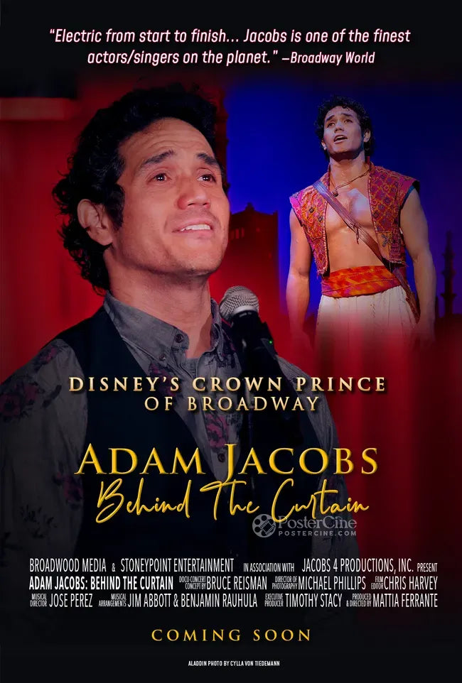 Adam Jacobs Behind the Curtain Poster