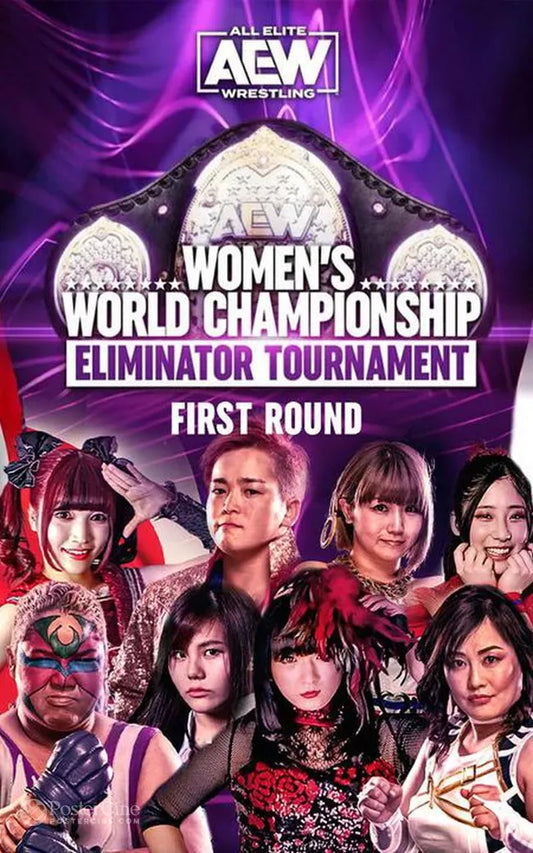 AEW Womens World Championship Eliminator Tournament Round 1 from Japan Poster