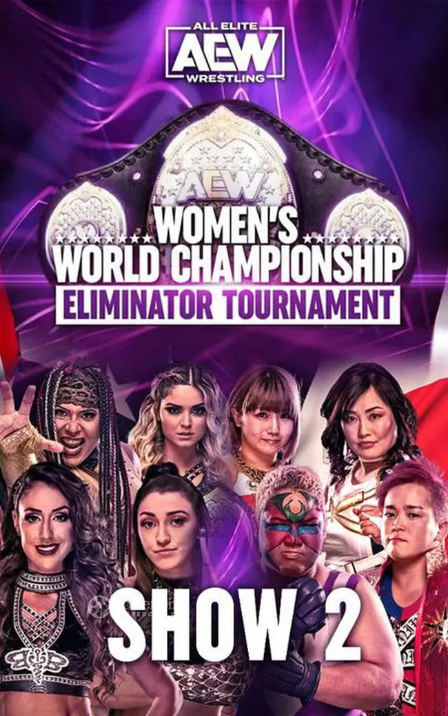 AEW Womens World Championship Eliminator Tournament Round 2 from Japan and United States Poster