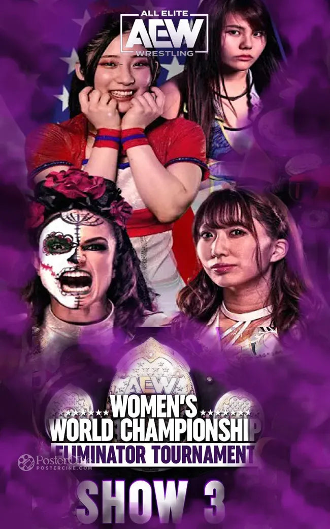 AEW Women's World Championship Eliminator Tournament: United States & Japan Brackets Shows 3 Poster