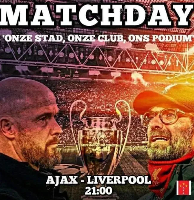 Ajax vs Liverpool Poster