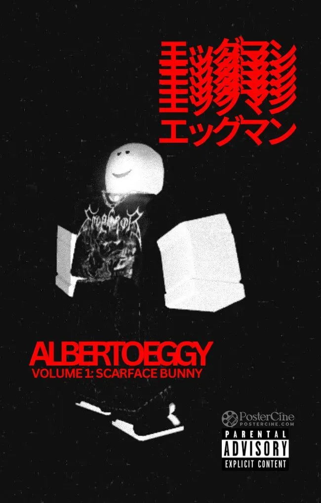 Alberto Eggy Volume 1: Scarface Bunny Poster