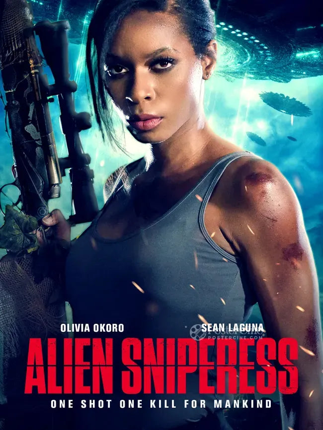 Alien Sniperess Poster