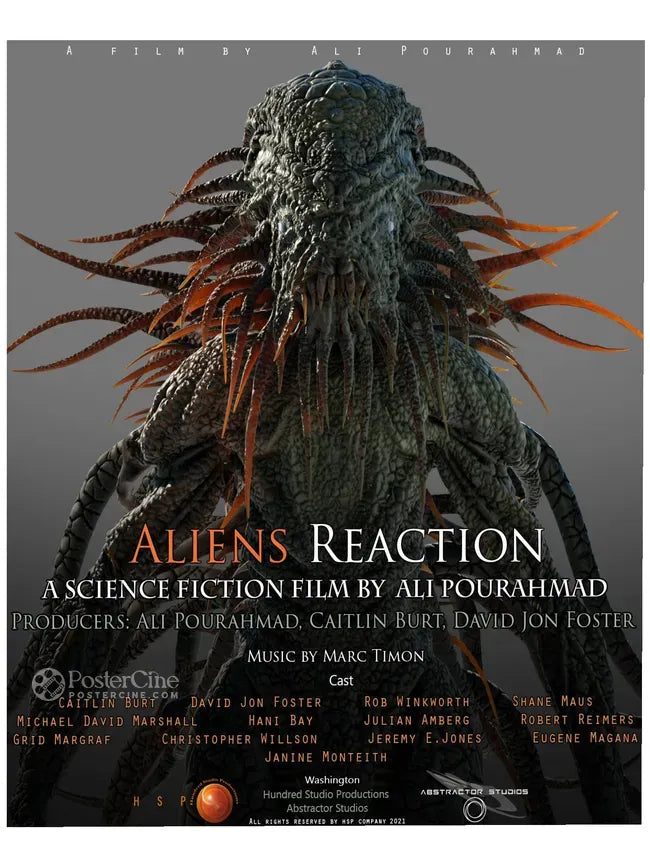 Aliens Reaction Poster