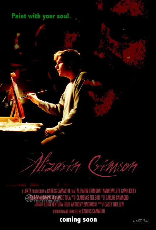 Alizarin Crimson Poster