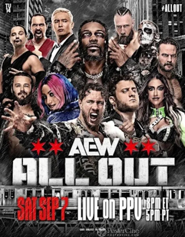 All Elite Wrestling: All Out Poster