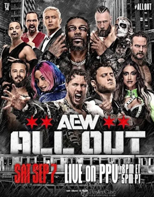 All Elite Wrestling: All Out Poster