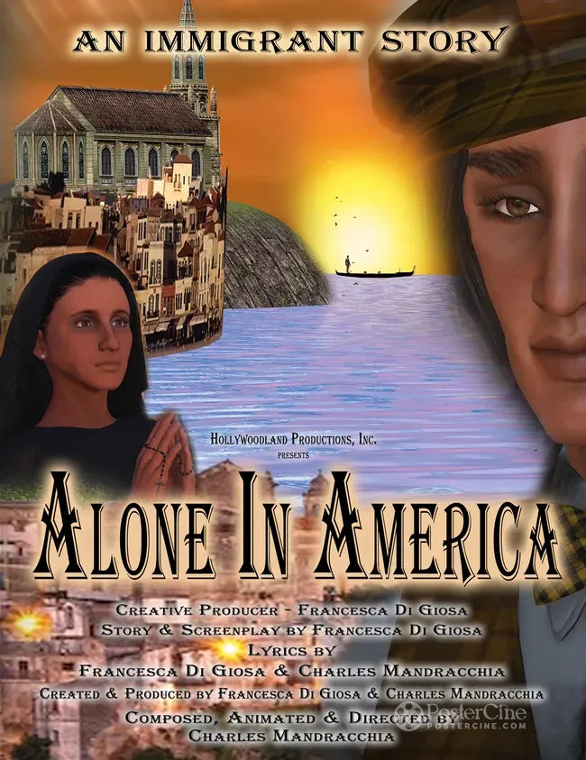 Alone In America Poster