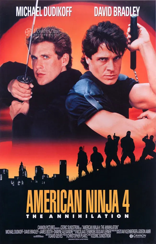 American Ninja 4: The Annihilation Poster