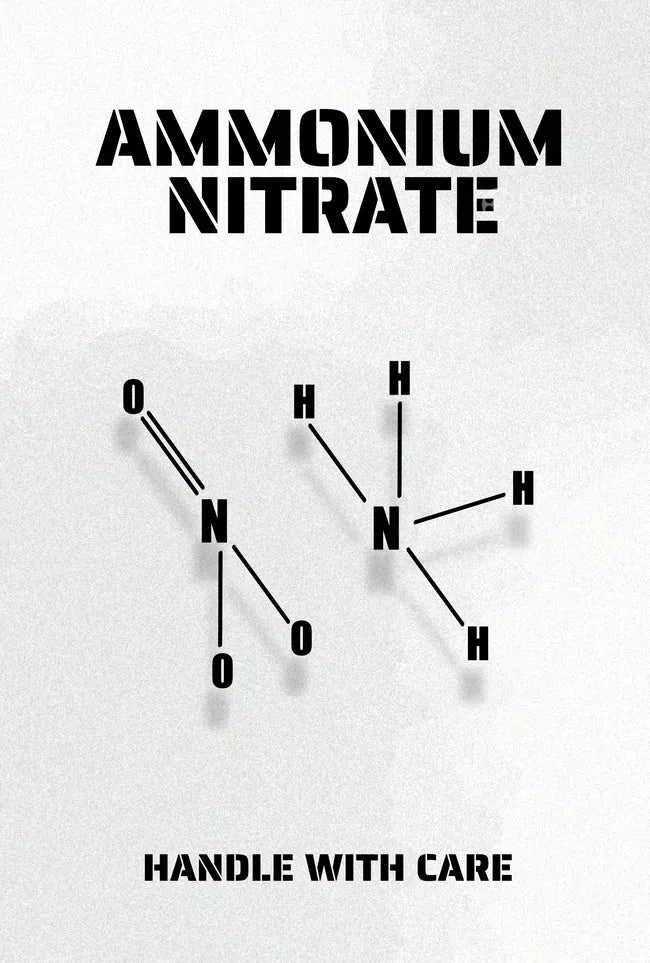 Ammonium Nitrate Poster