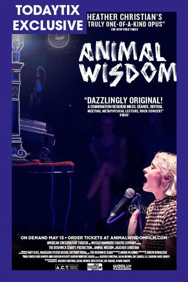 Animal Wisdom Poster