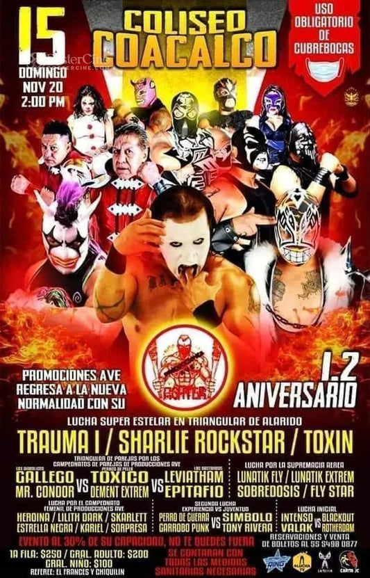 AVE 1.2 Aniversario Poster