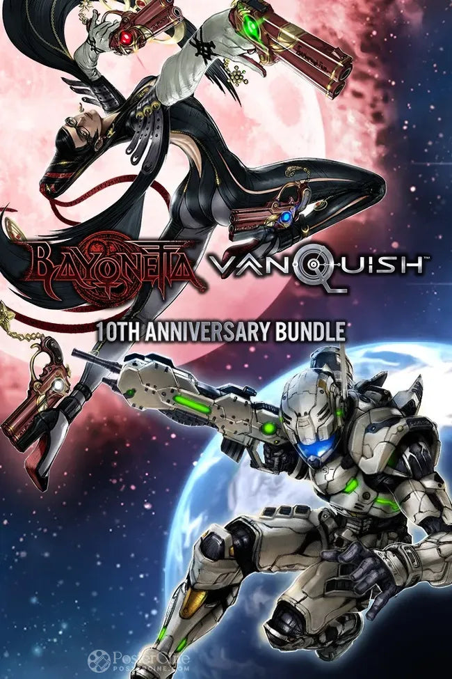 Bayonetta & Vanquish 10th Anniversary Bundle Poster