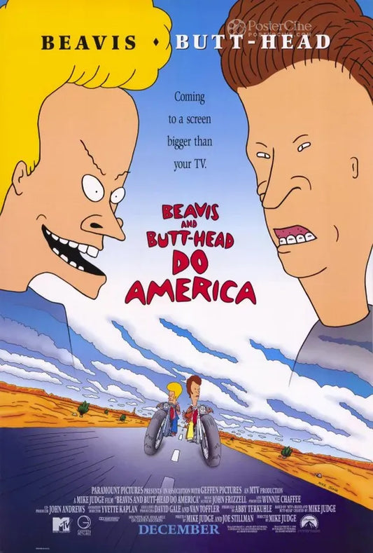 Beavis and Butt-Head Do America Poster