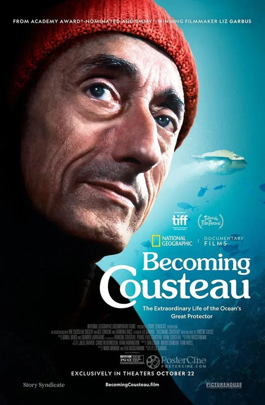 Becoming Cousteau Poster