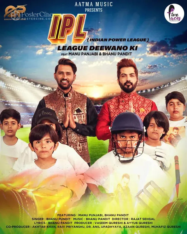 Bhanu Pandit: IPL Indian Power League (League Deewano Ki) Poster