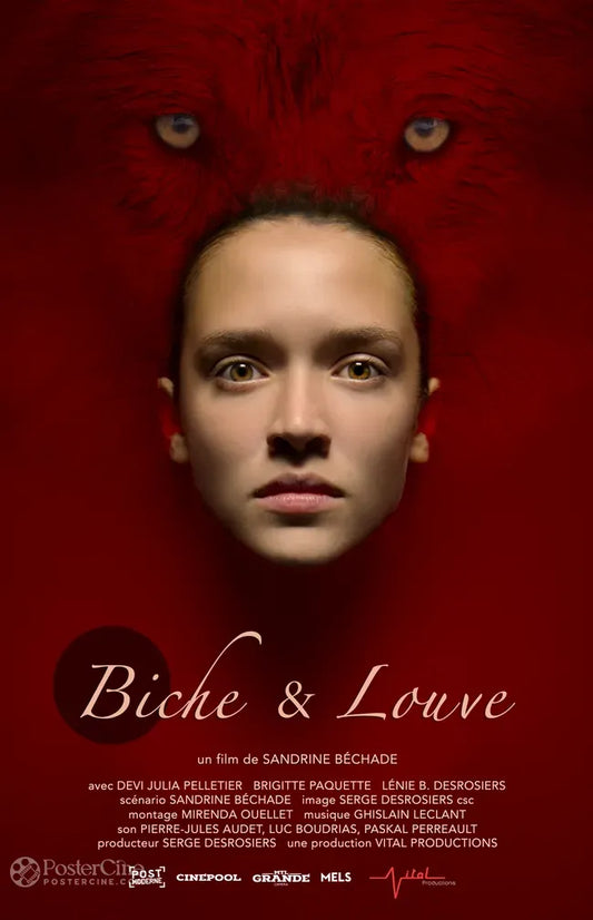 Biche et Louve (Doe & She-wolf) Poster