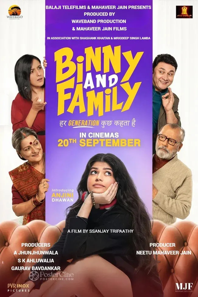 Binny and Family Poster