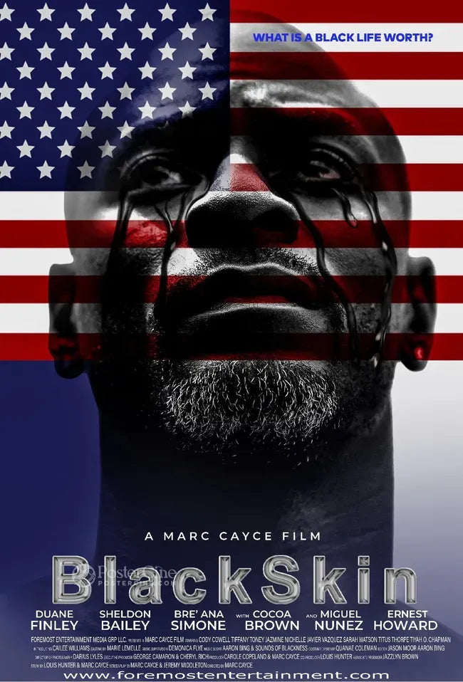 #BlackSkin Poster