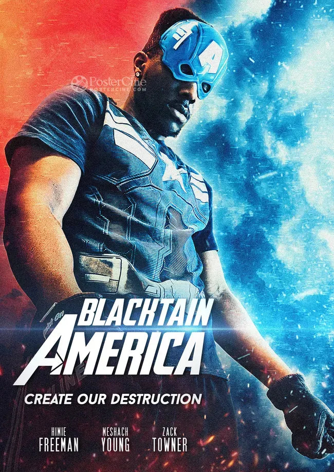 Blacktain America: Create Our Destruction Poster