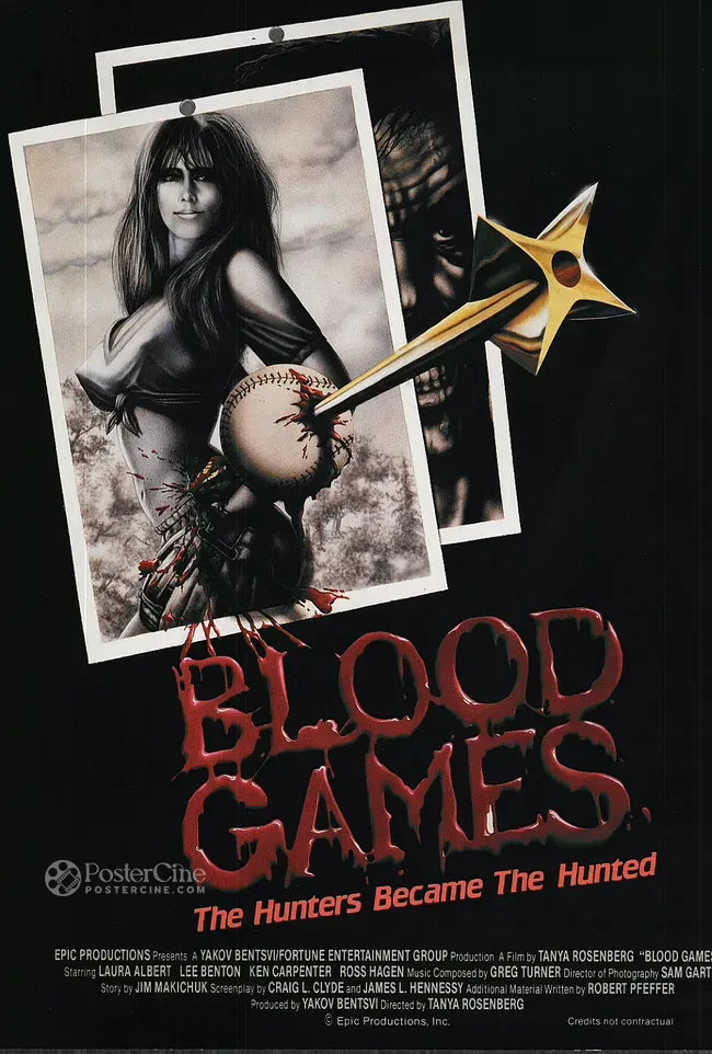 Blood Games Poster