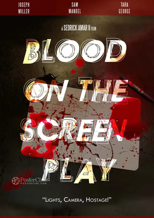 Blood on the Screenplay Poster