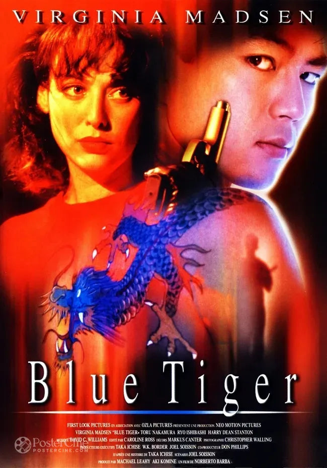 Blue Tiger Poster