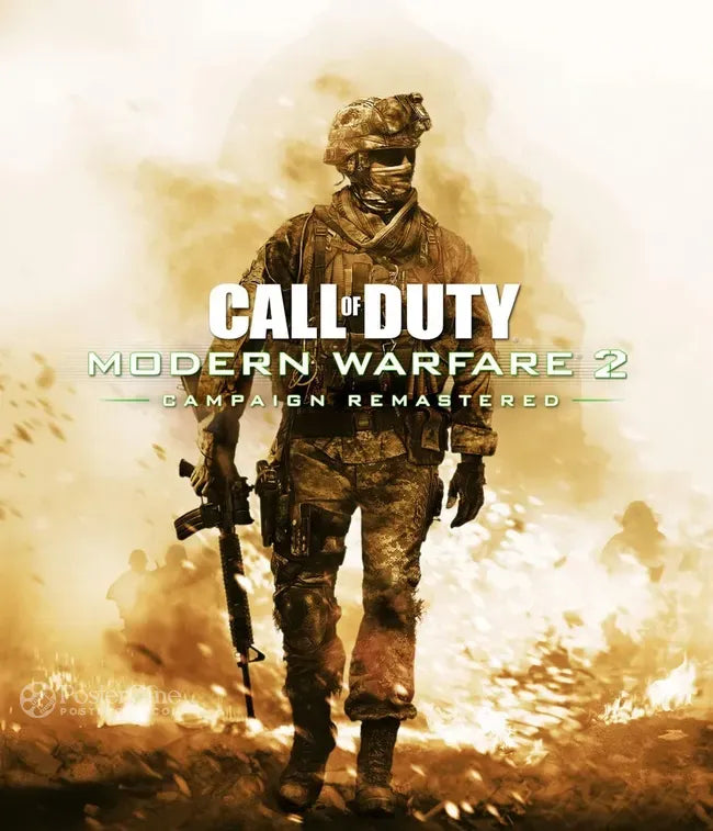 Call of Duty: Modern Warfare 2 Campaign Remastered Poster