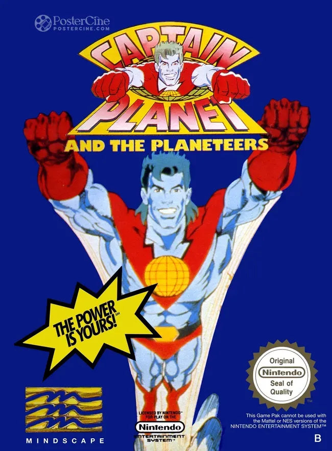 Captain Planet and the Planeteers Poster