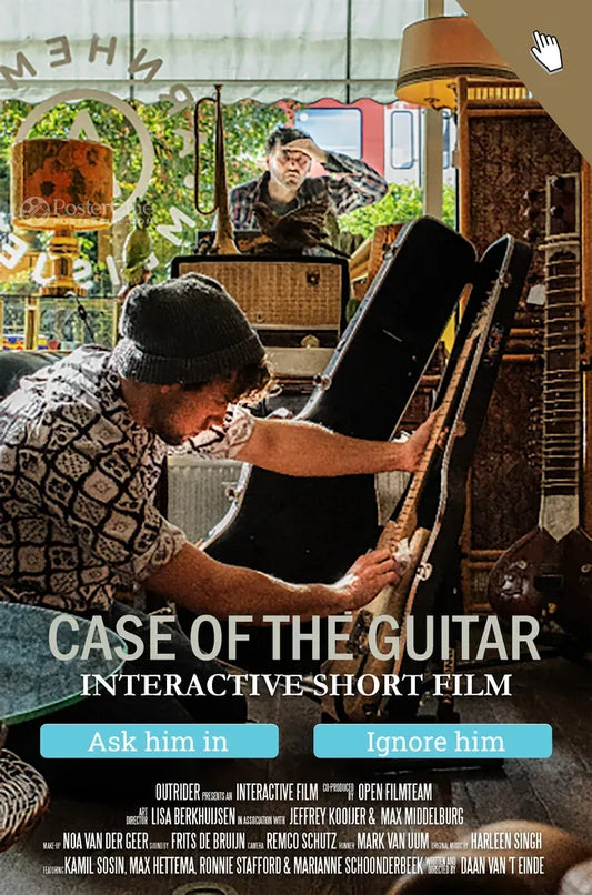 Case of the Guitar Poster