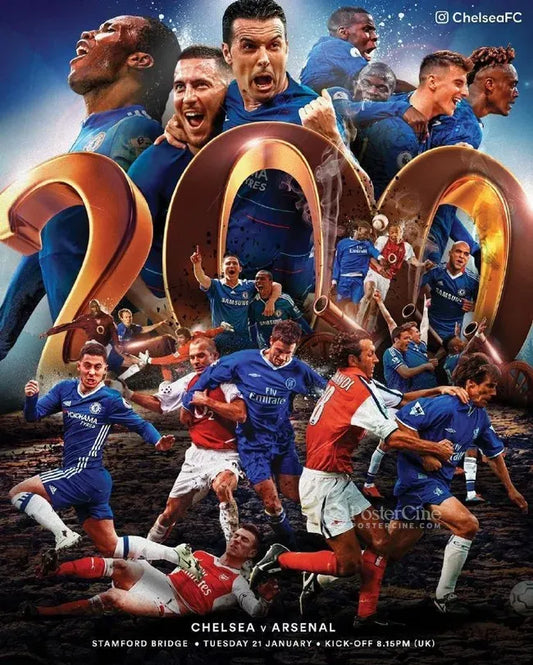 Chelsea vs Arsenal Poster