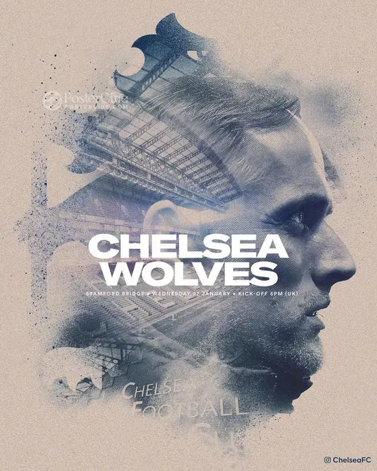 Chelsea vs Wolverhampton Wanderers Poster