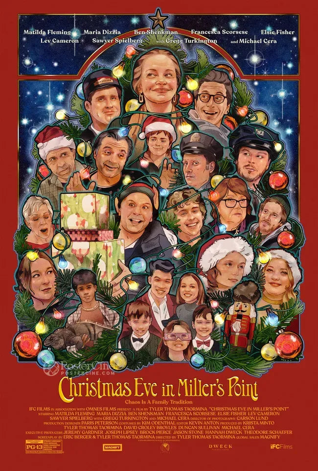 Christmas Eve in Miller's Point Poster