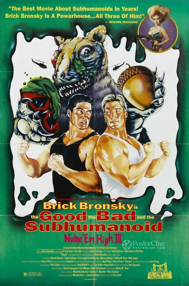 Class of Nuke 'Em High Part 3: The Good, the Bad and the Subhumanoid Poster