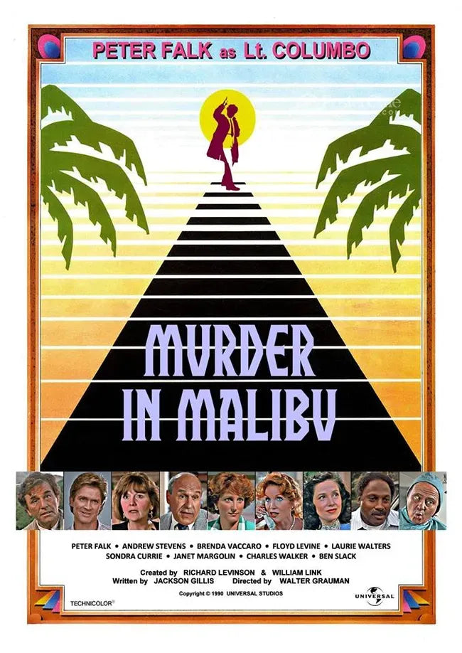 Columbo: Murder in Malibu Poster