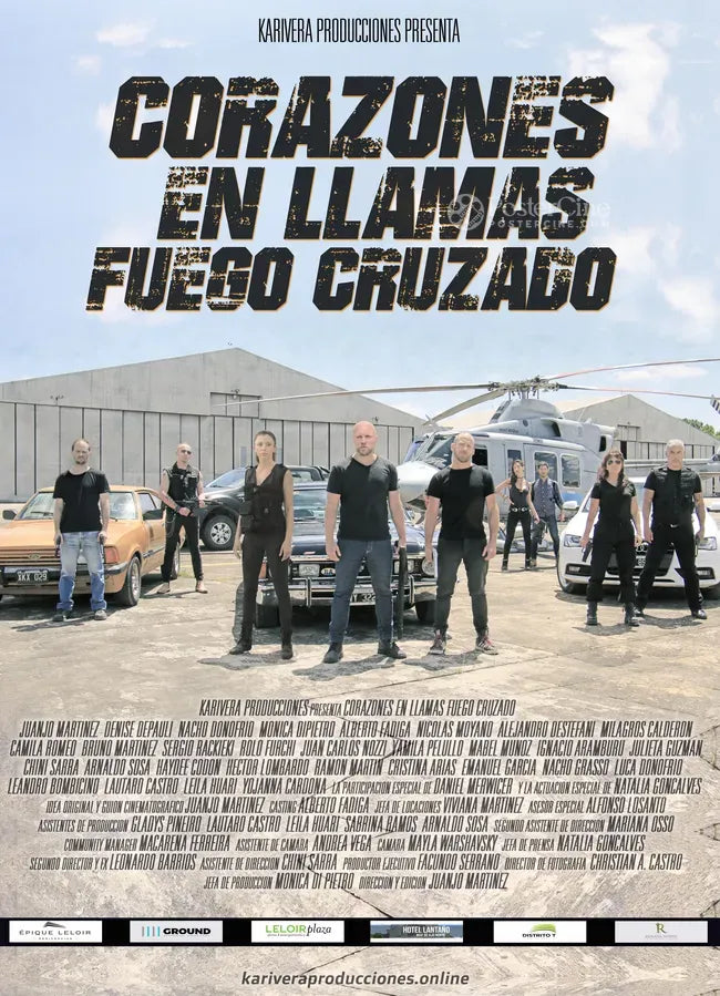 Corazones en Llamas: Fuego Cruzado Poster