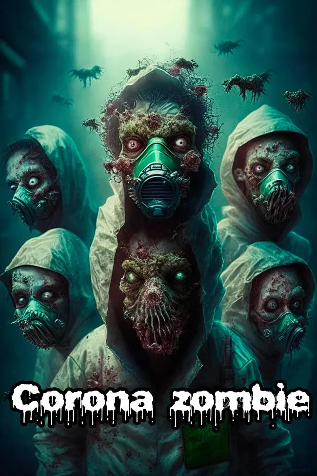 Corona zombie Poster