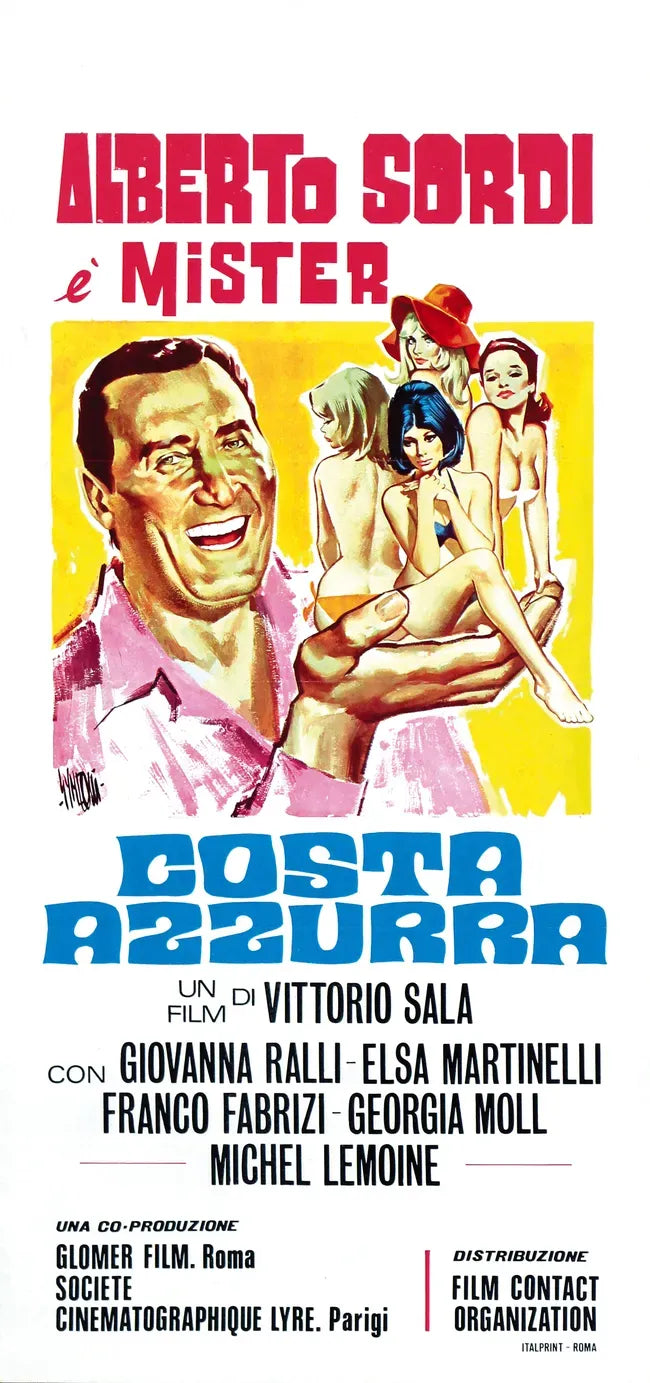 Costa Azzurra Poster