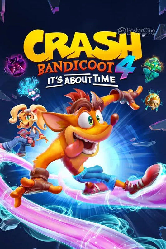 Crash Bandicoot 4: It's About Time Poster