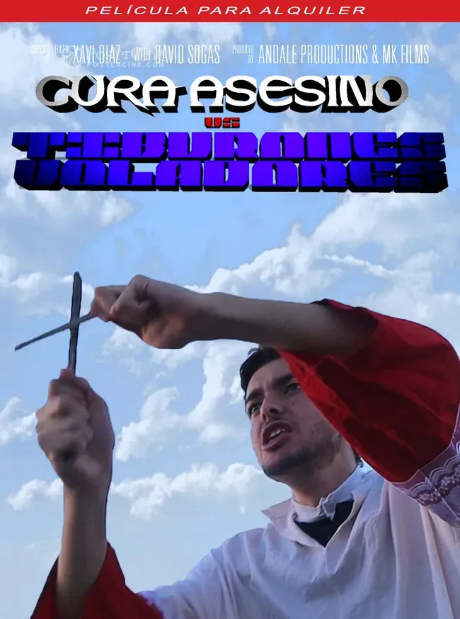 Cura Asesino vs. Tiburones Voladores Poster