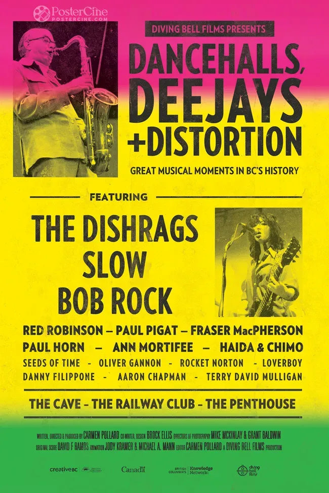 Dancehalls, Deejays & Distortion Poster