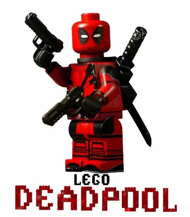 Deadpool Movie in Lego Poster