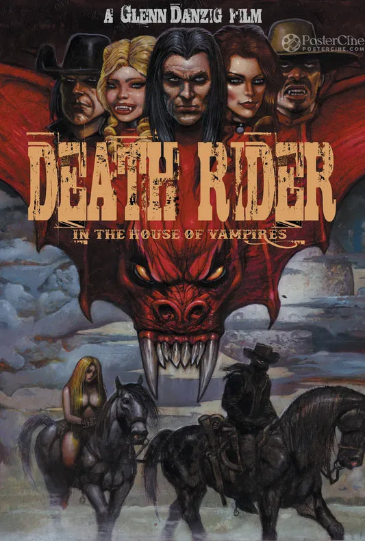 Death Rider in the House of Vampires Poster