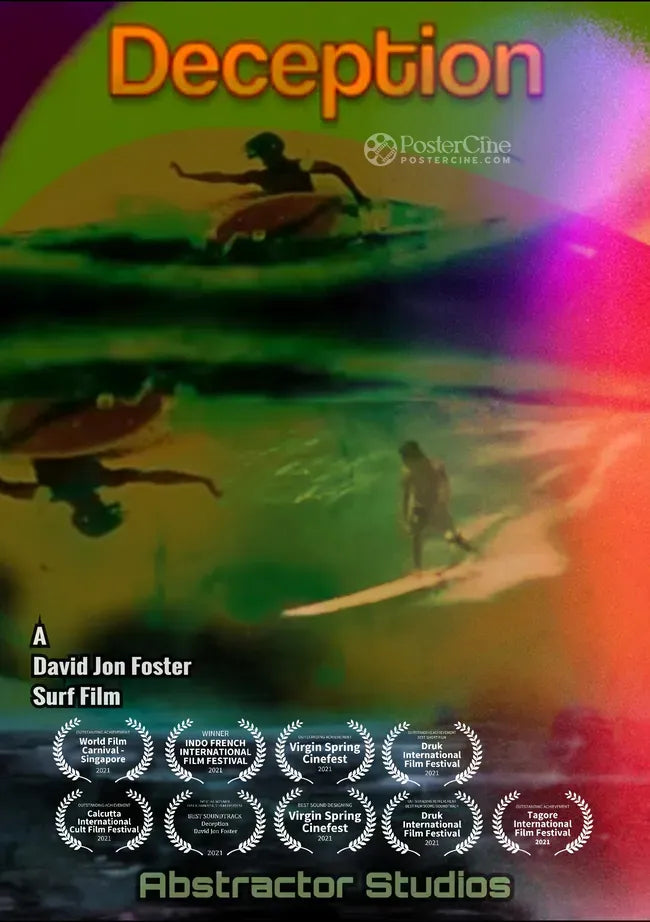 Deception, a Surf Film Poster